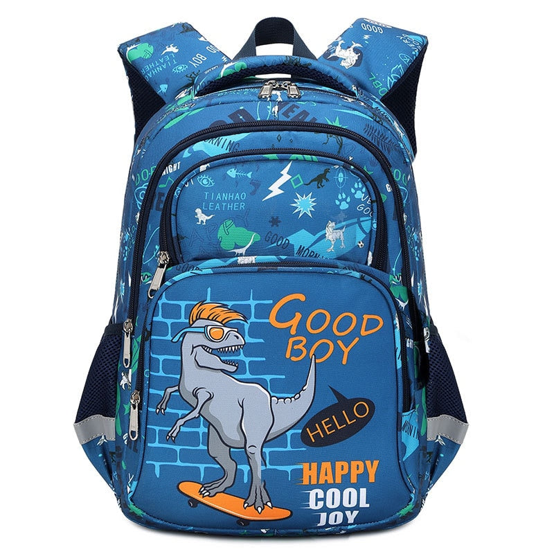 Unicorn and Dinosaur Design Kids 3 Piece Set of School Bags childrensterritory