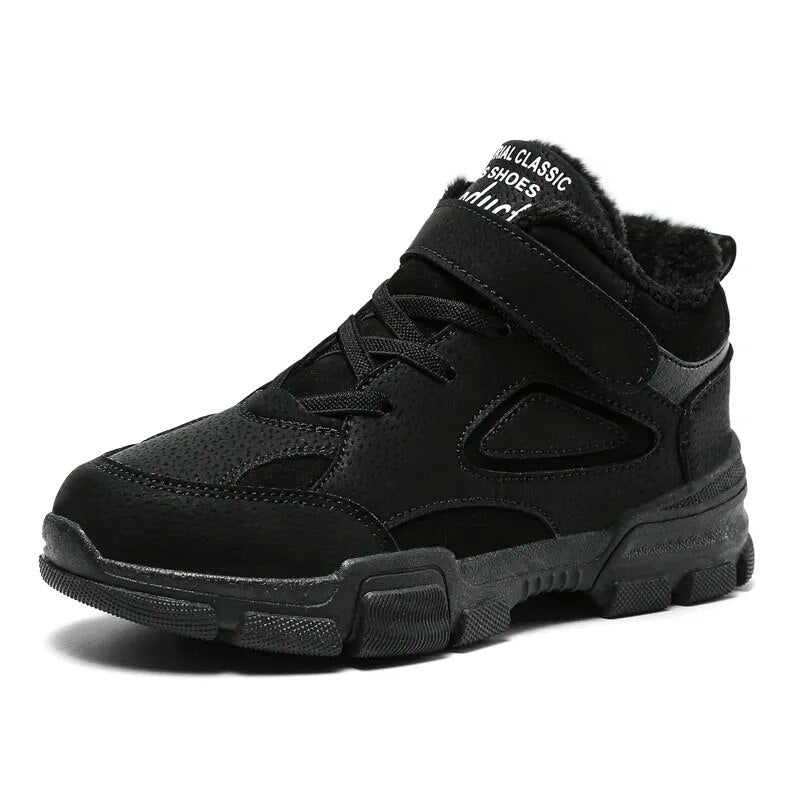 Water Proof Plush Warm Kids Snow Boots Outdoor Shoes childrensterritory