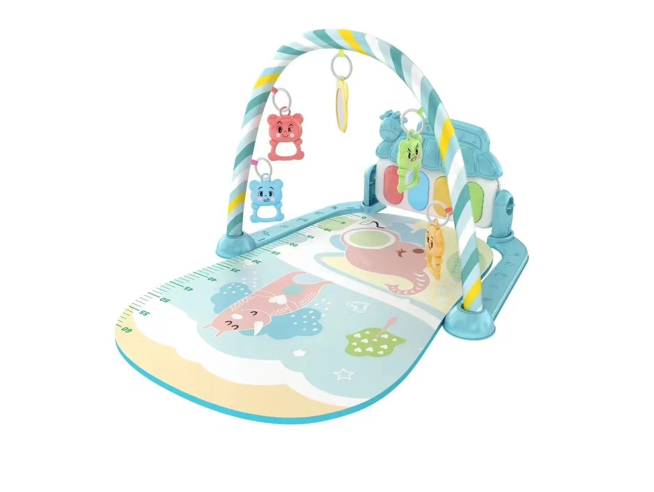 Baby Cartoon Design Musical Piano Crawling Pad childrensterritory