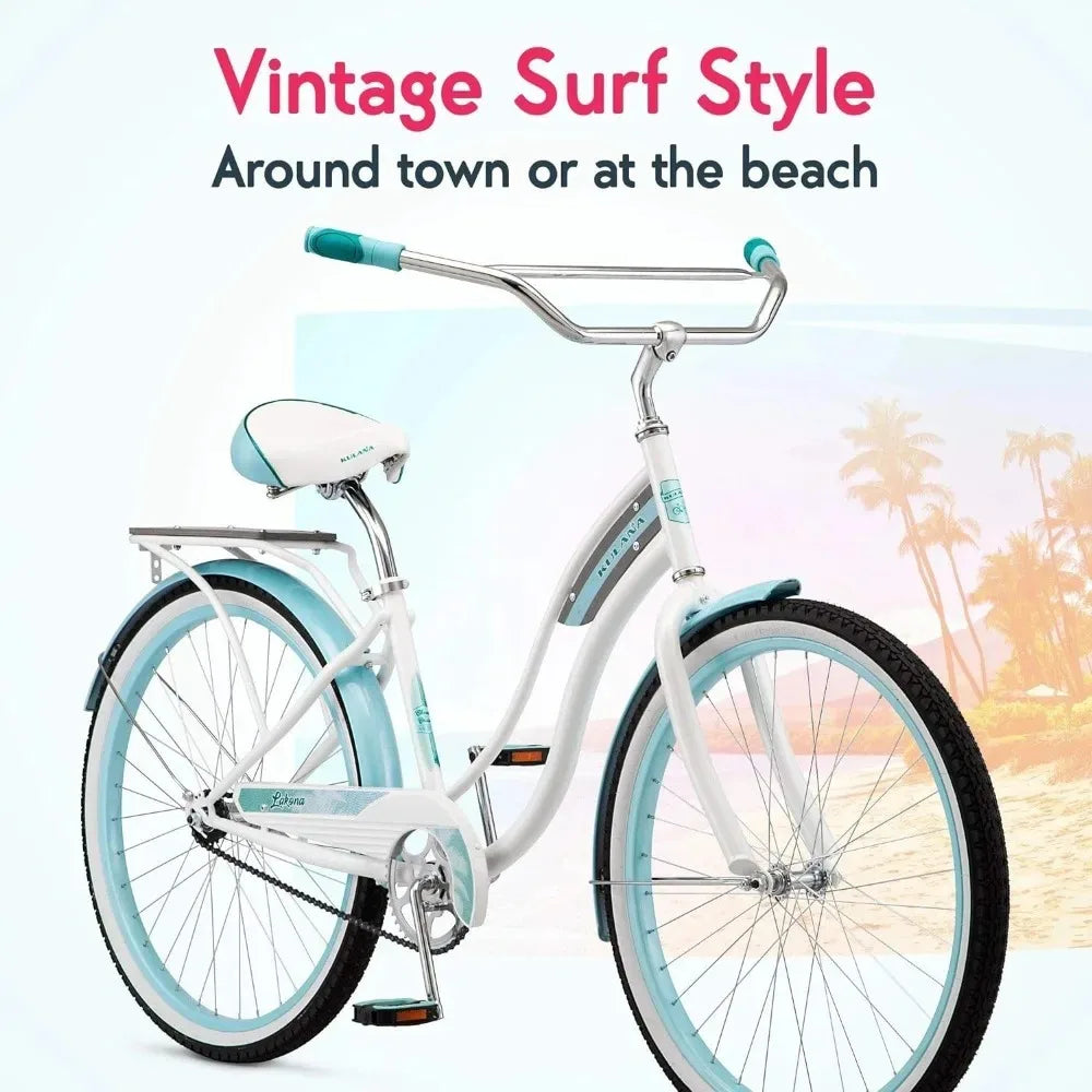 Step-Through or Step-Over Frames Adult Beach Cruiser Bike childrensterritory