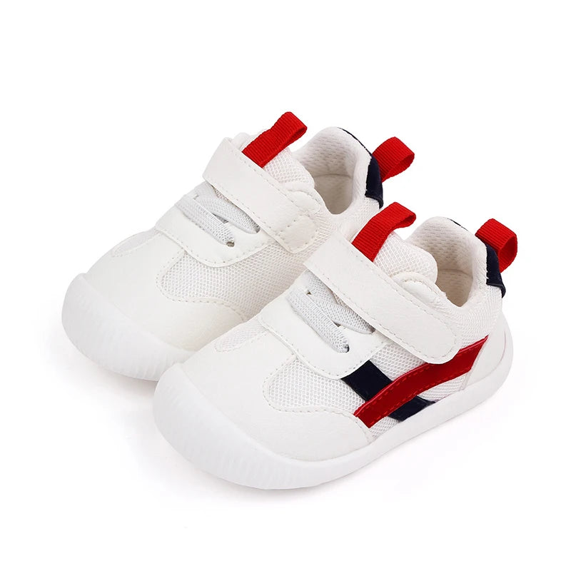 White Soft Bottom Breathable Shoes For Boys And Girls childrensterritory