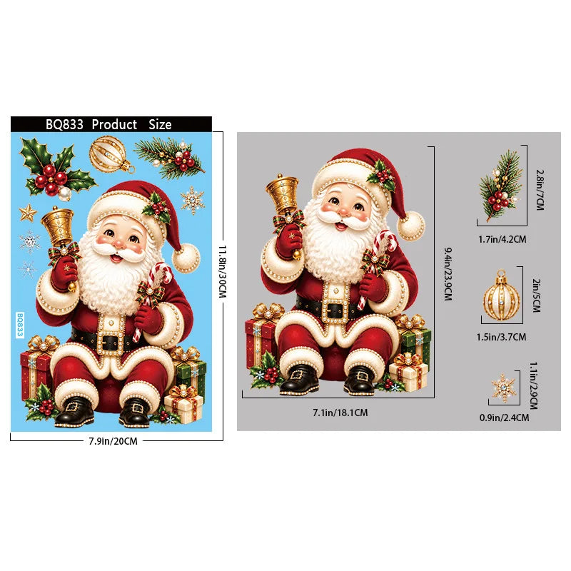 Kids Room Wall Decals for Christmas and New Year Decor