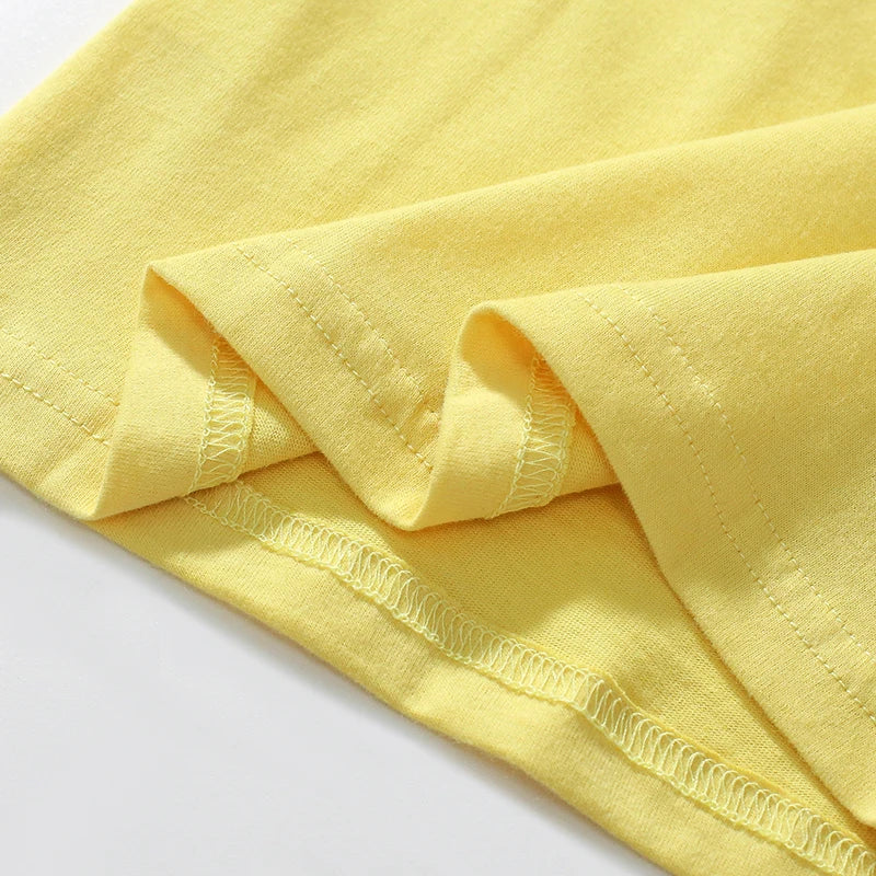Kids Girls Flowers Embroidered Cotton T-shirts childrensterritory