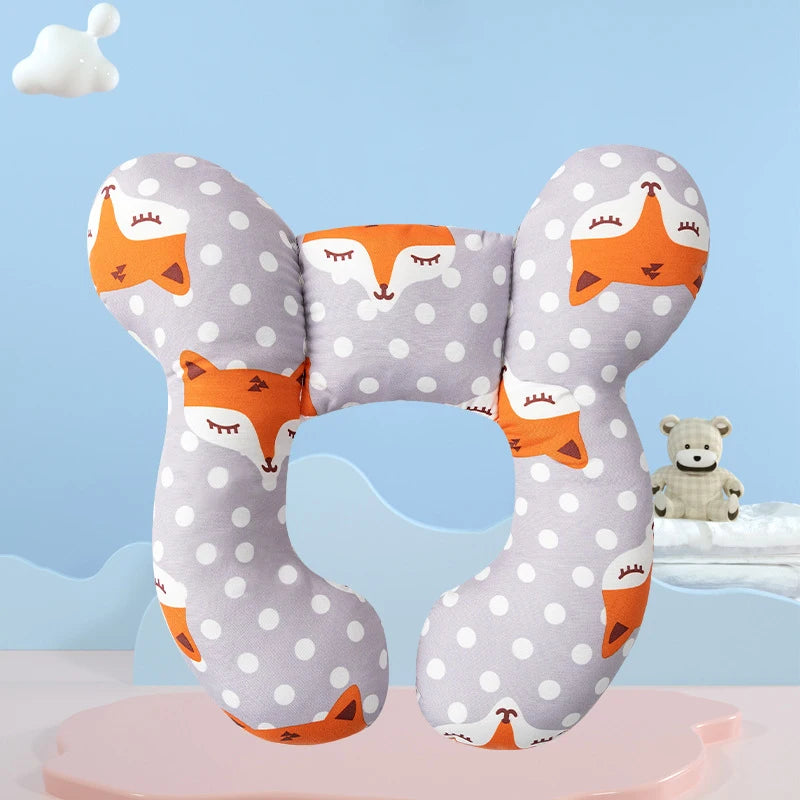 Multi-functional Cartoon Design U-shaped Pillow for Baby childrensterritory