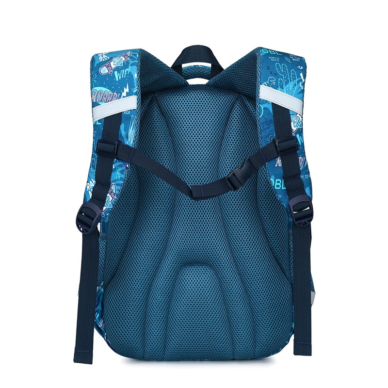 Dinosaur Print Kids Backpack Set with Lunch Box Pencil Case childrensterritory