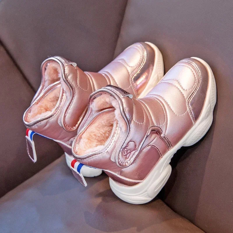 Kids Fashionable Thick Anti-slippery Casual Warm Shoes childrensterritory