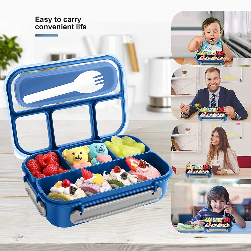 Kids Lightweight and Durable Bento Lunch Box childrensterritory