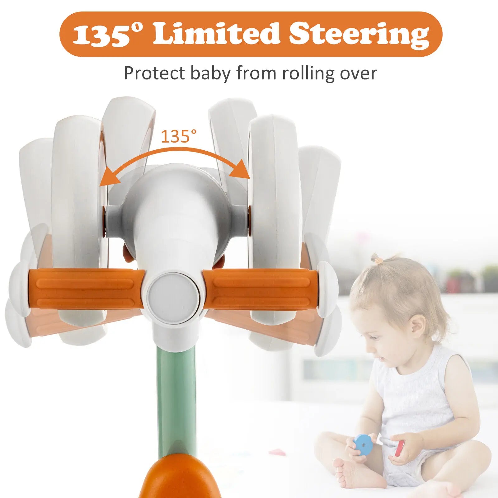 Four-wheeled Baby Balance Bikes childrensterritory
