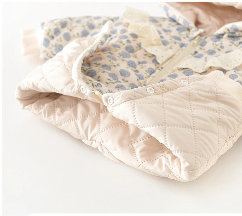 Baby Kids Long-Sleeved Warm Bodysuits