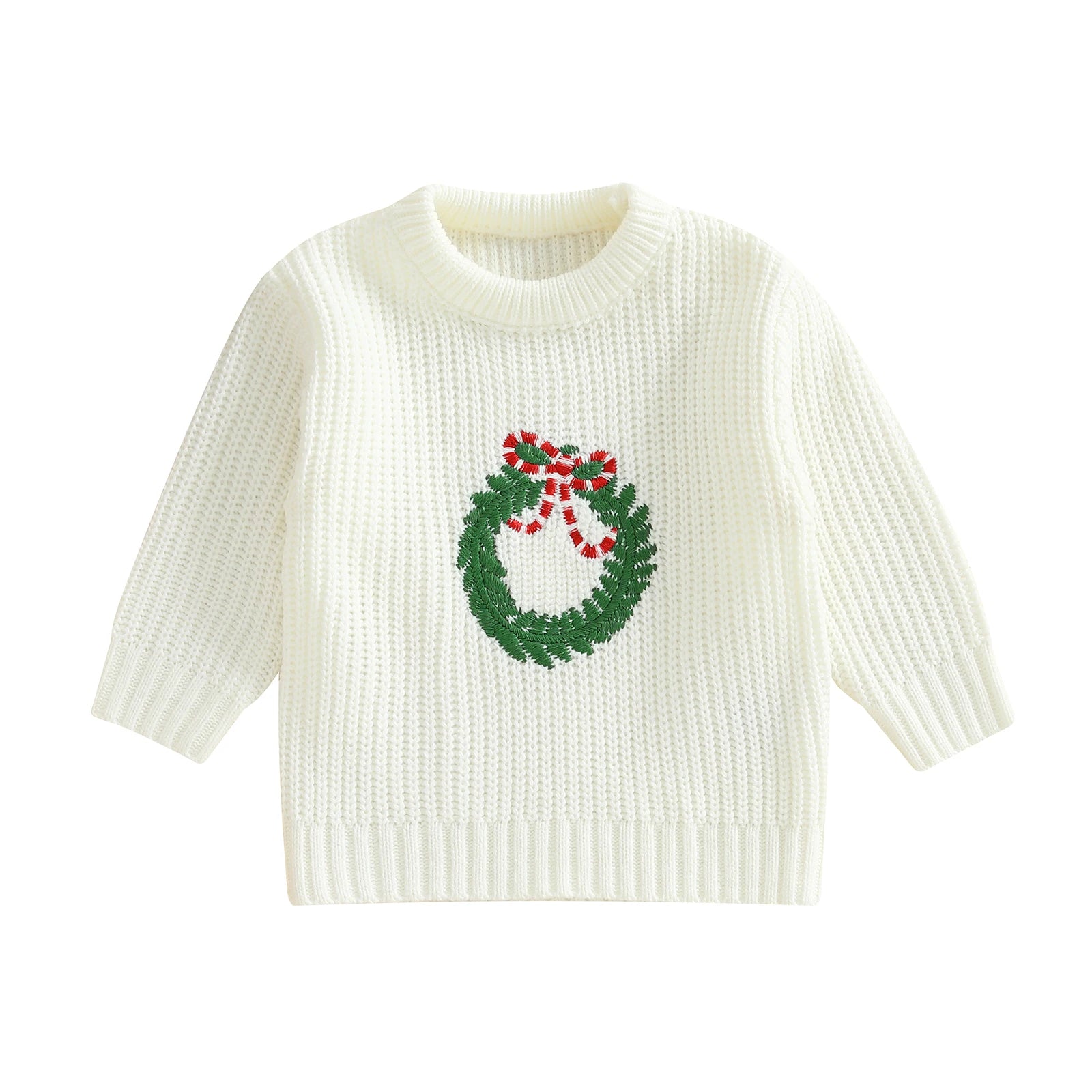 Kids Full Sleeves Tree Print Warm Sweater childrensterritory