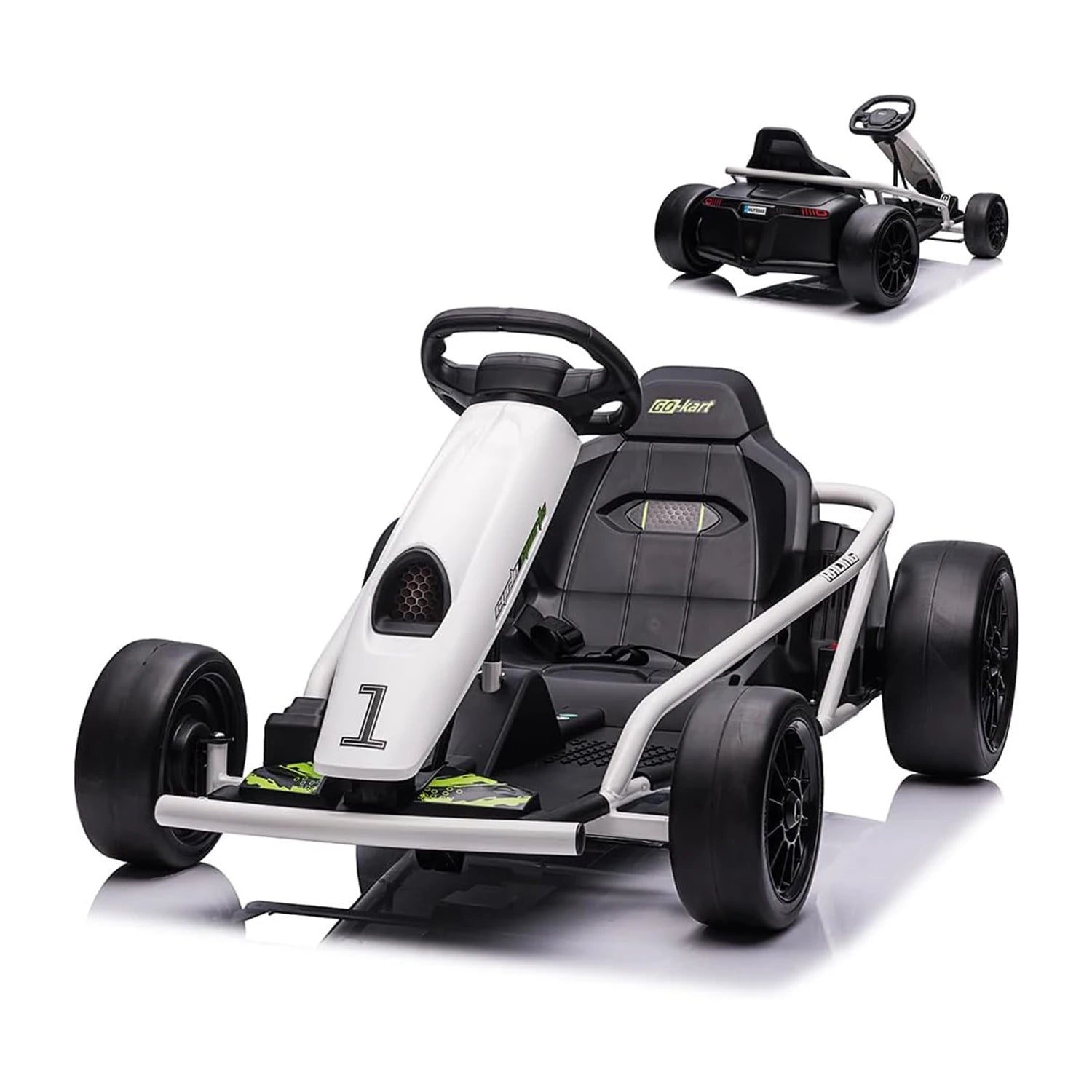 Kids 4 Wheel Ride on Car w/ Clutch & Hand Brake