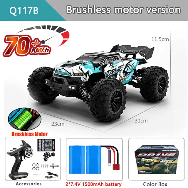 Off-Road Drift Simulation 4WD Rc Cars with LED childrensterritory