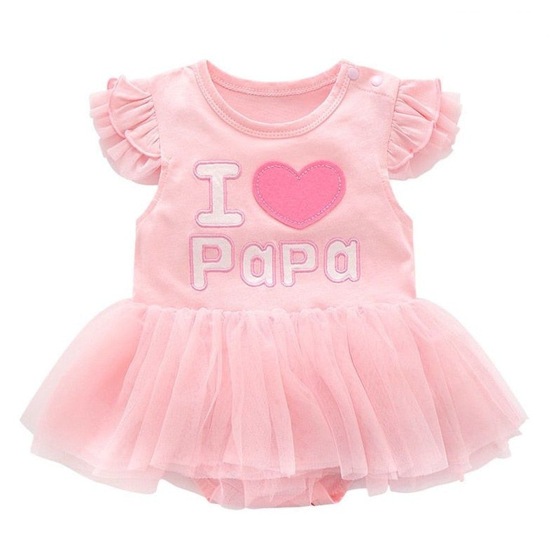 Baby Girl Pink Princess Clothing Sets for Birthday Party childrensterritory