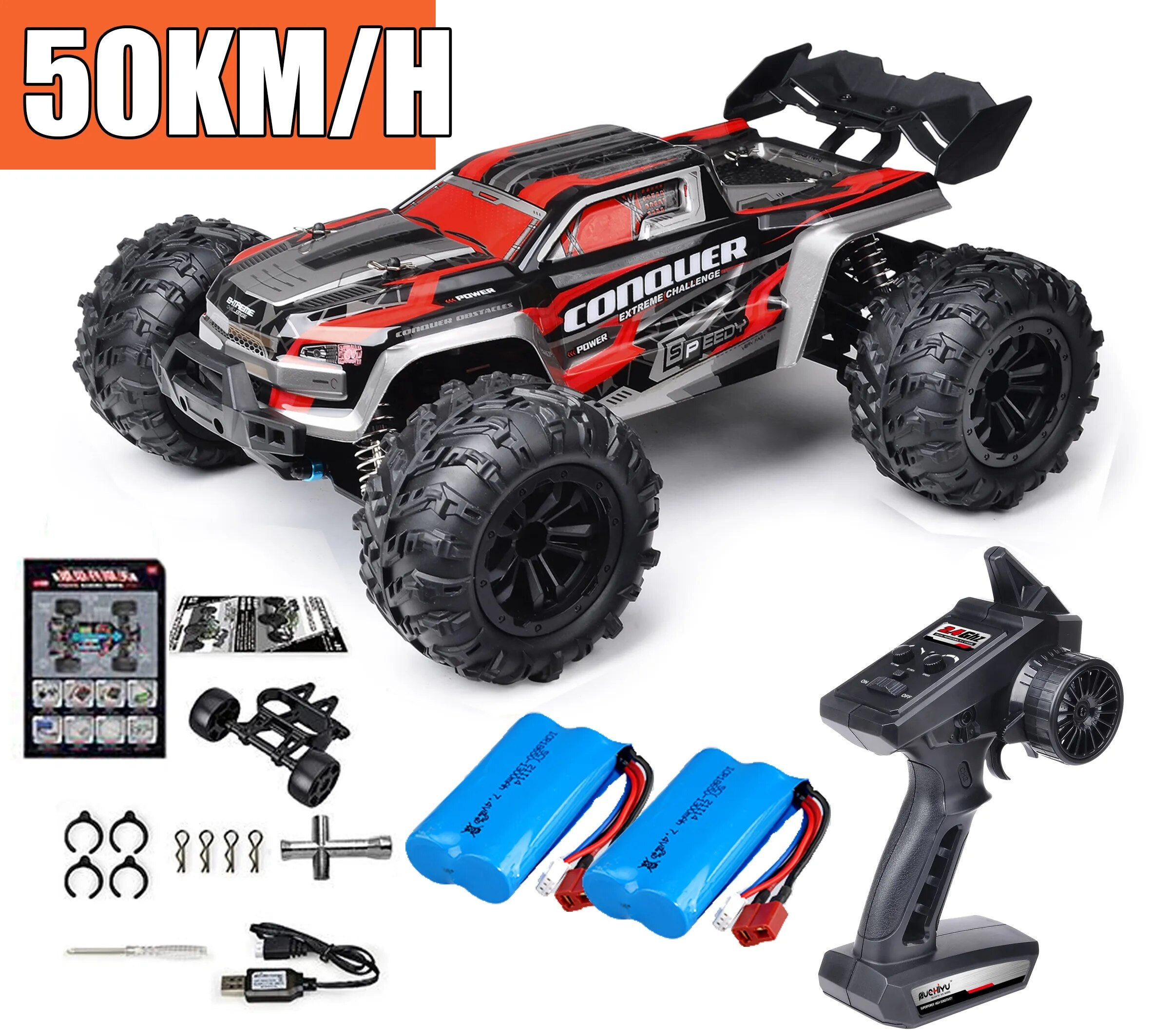 Off Road 2.4G Truck Drift Remote Control Car Toys For Boys childrensterritory