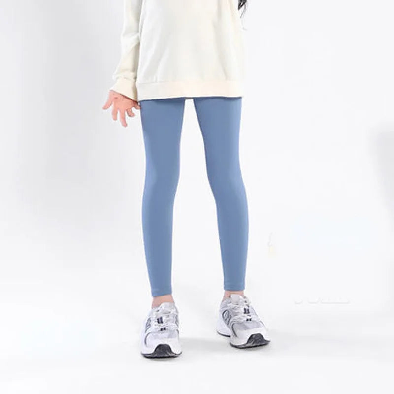 Casual Ankle-Length Kid Girl Thin Tights Sweatpants childrensterritory