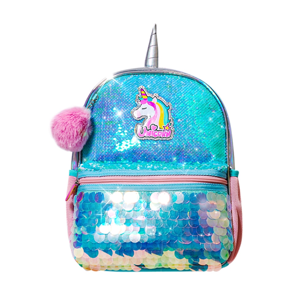 Trendy Color-Changing Unicorn Design School Bookbag childrensterritory
