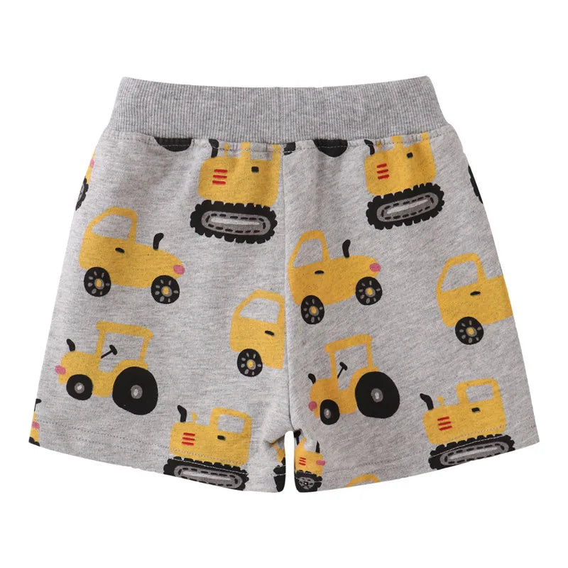 Animal Cartoon Print Kids Boys Shorts Summer Pants childrensterritory