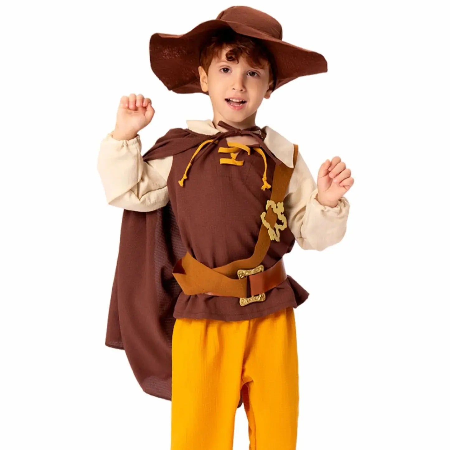 Full-Sleeved Halloween Costumes With Caps For Kids childrensterritory
