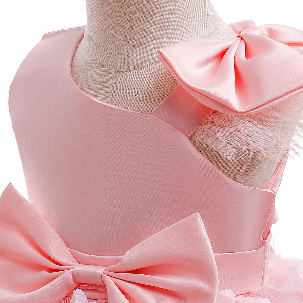 Baby Girl Three-Dimension Butterfly Gown for Baptism/Birthday