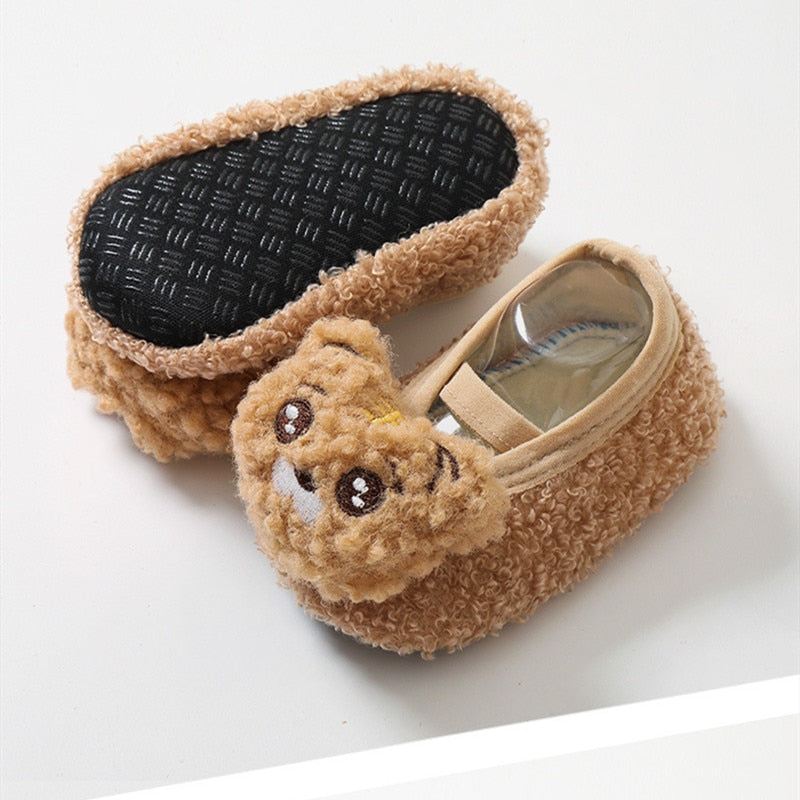 Baby Boys Girls Warm Anti-slip Floor Socks First Walker childrensterritory