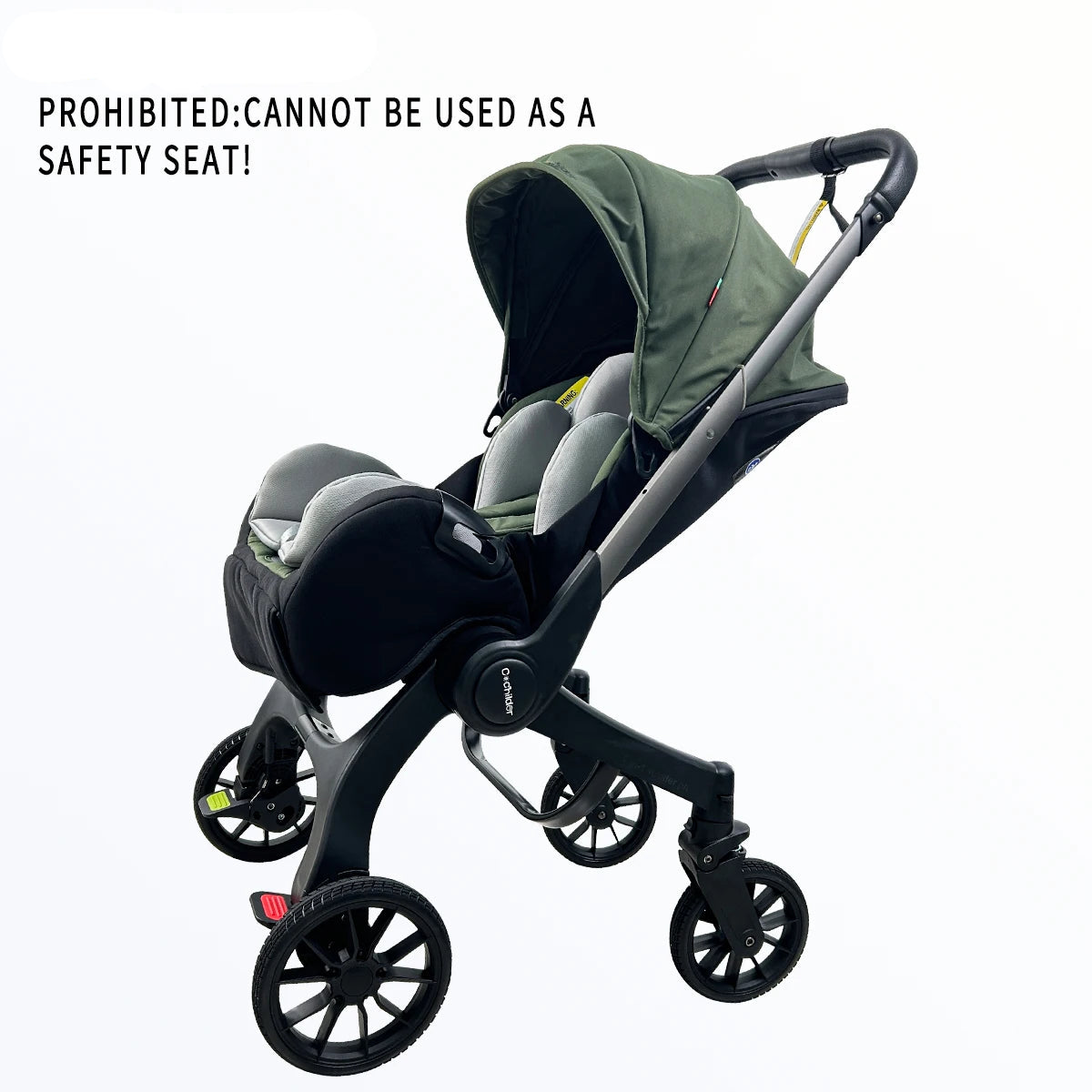 Newborn Lightweight Pushchair with Adjustable Handle childrensterritory