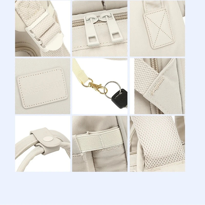 Waterproof Mommy Maternity Backpack With Stroller Hooks childrensterritory