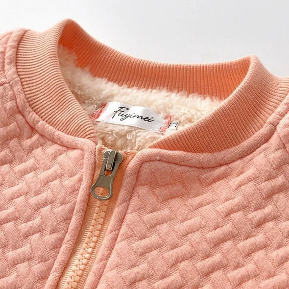 Little Girls Boys Cute Warm Fleece Winter Jackets childrensterritory