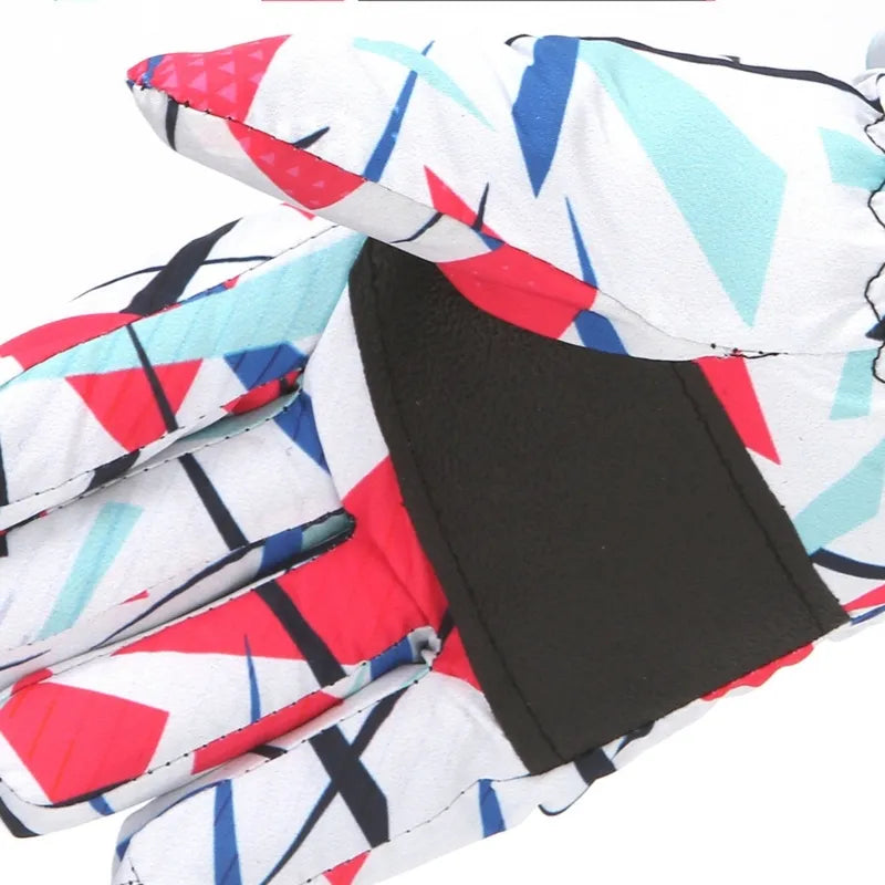 Non-slip Thicken Warm Waterproof Kids Ski Gloves childrensterritory