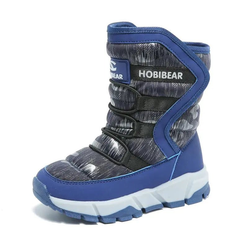 -30 Degree Kids Thick Mid Warm Waterproof Non-slip Boots childrensterritory