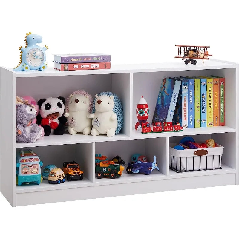 Kids Storage Cabinet Flexible Stackable Bookcase