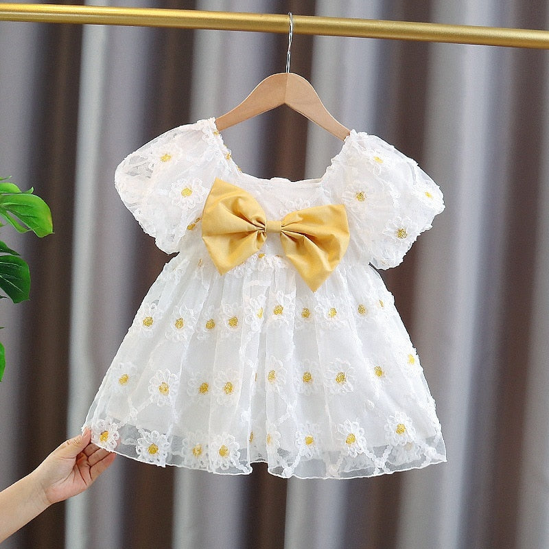 Toddler Girls Puffy Floral Princess Wedding Party Dresses childrensterritory