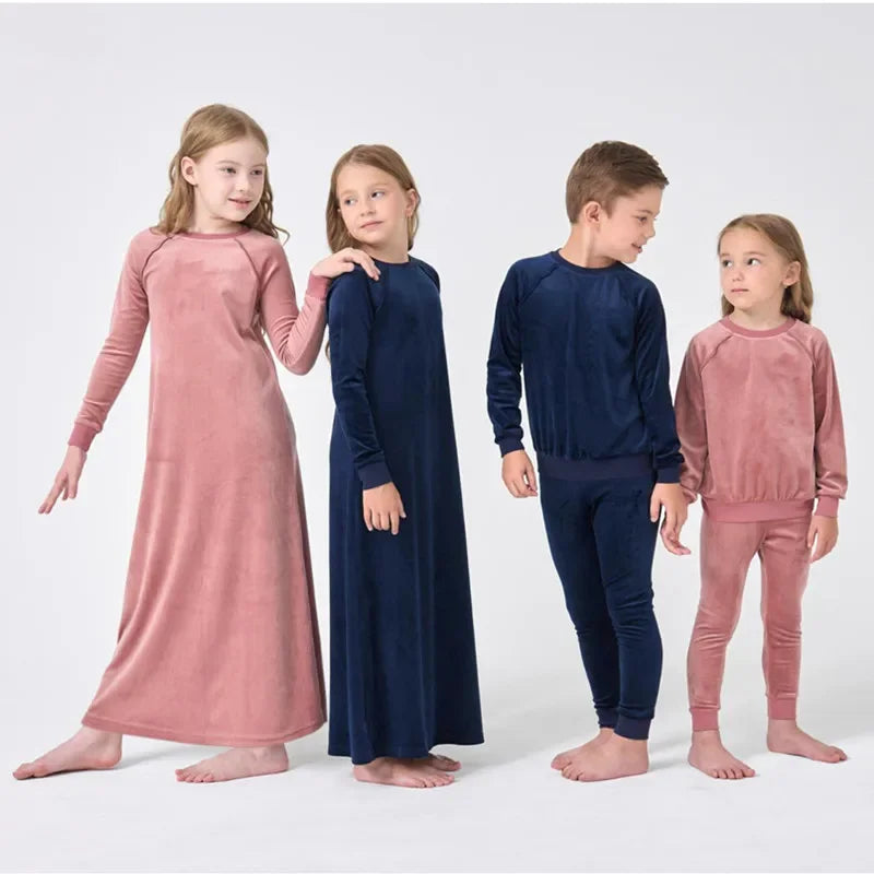 Full Sleeves Winter Family Matching Clothing Set childrensterritory