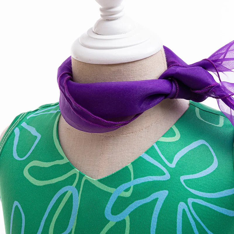 Sleeveless Printed Halloween Dresses For Girls