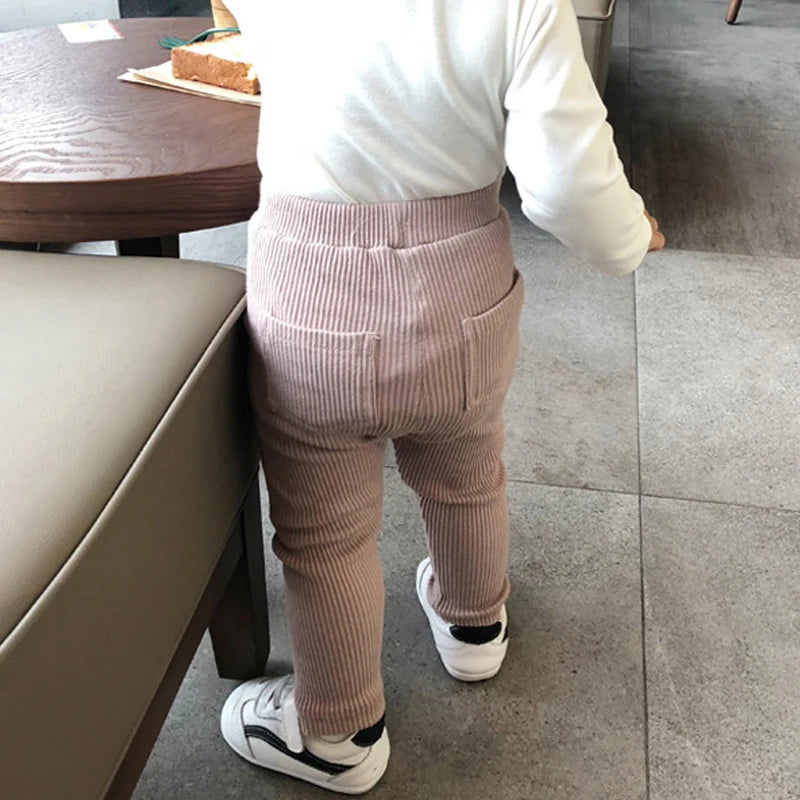 Infant Girls Cotton Tight Outdoor Leggings childrensterritory