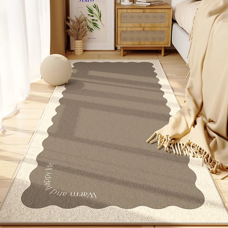 Nordic Cute Flower Girl Rugs for Bedroom, Large Area childrensterritory