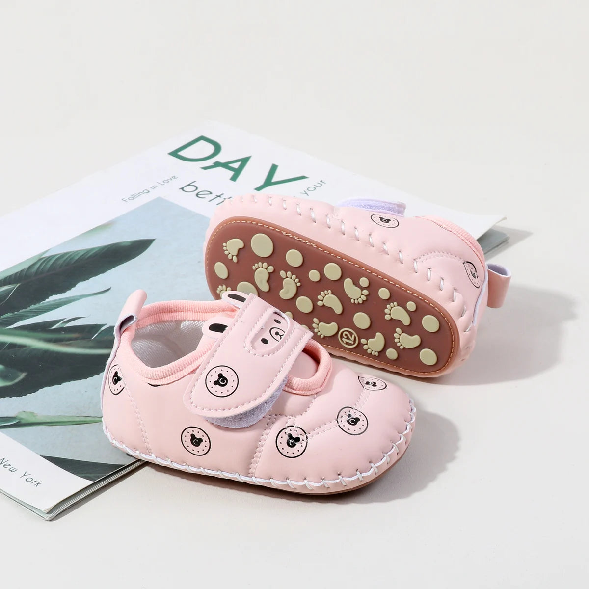 Cartoon Pattern Non-slip Soft Sole Baby Shoes