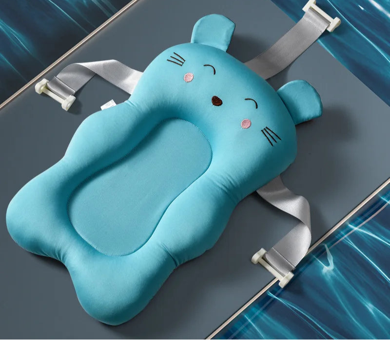 1pc Cartoon Design Portable Baby Non-Slip Bath Pad