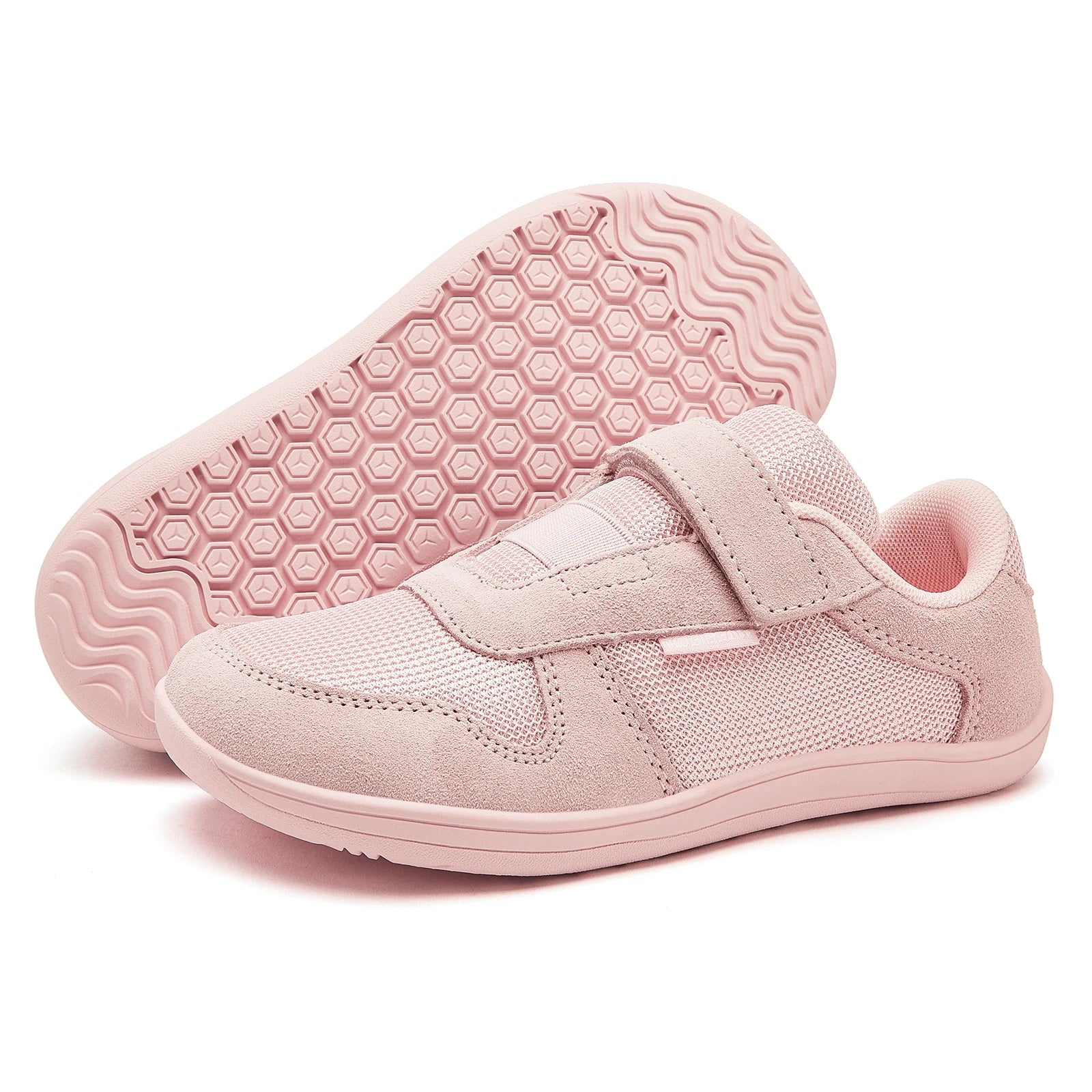 Wide Toe Lightweight Little/Big Kids Hook Loop Sneakers childrensterritory
