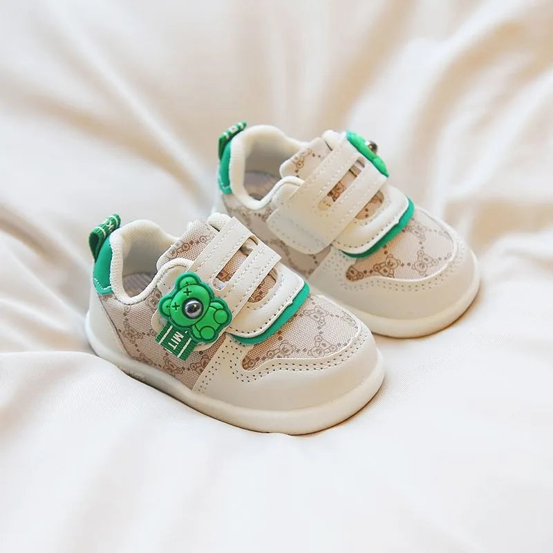 Baby Kids Cartoon Design Soft Lightweight Casual Shoes