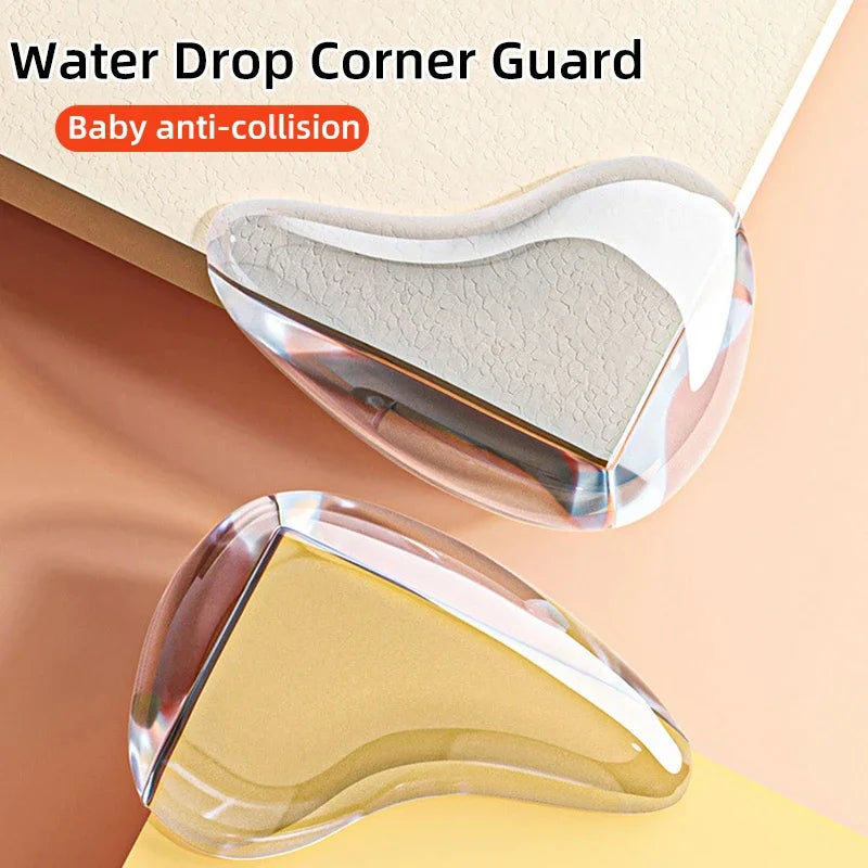 Self-Adhesive Silicone Furniture Corner for Baby: 10 Pieces