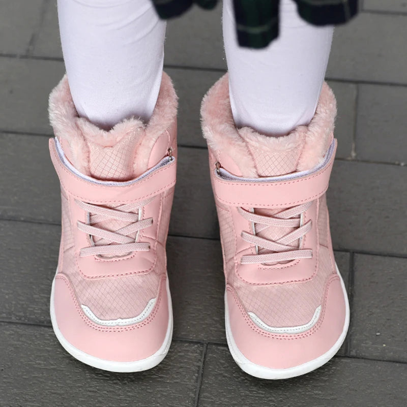 Waterproof High Top Suitable Warm Snow Boots for Kids childrensterritory