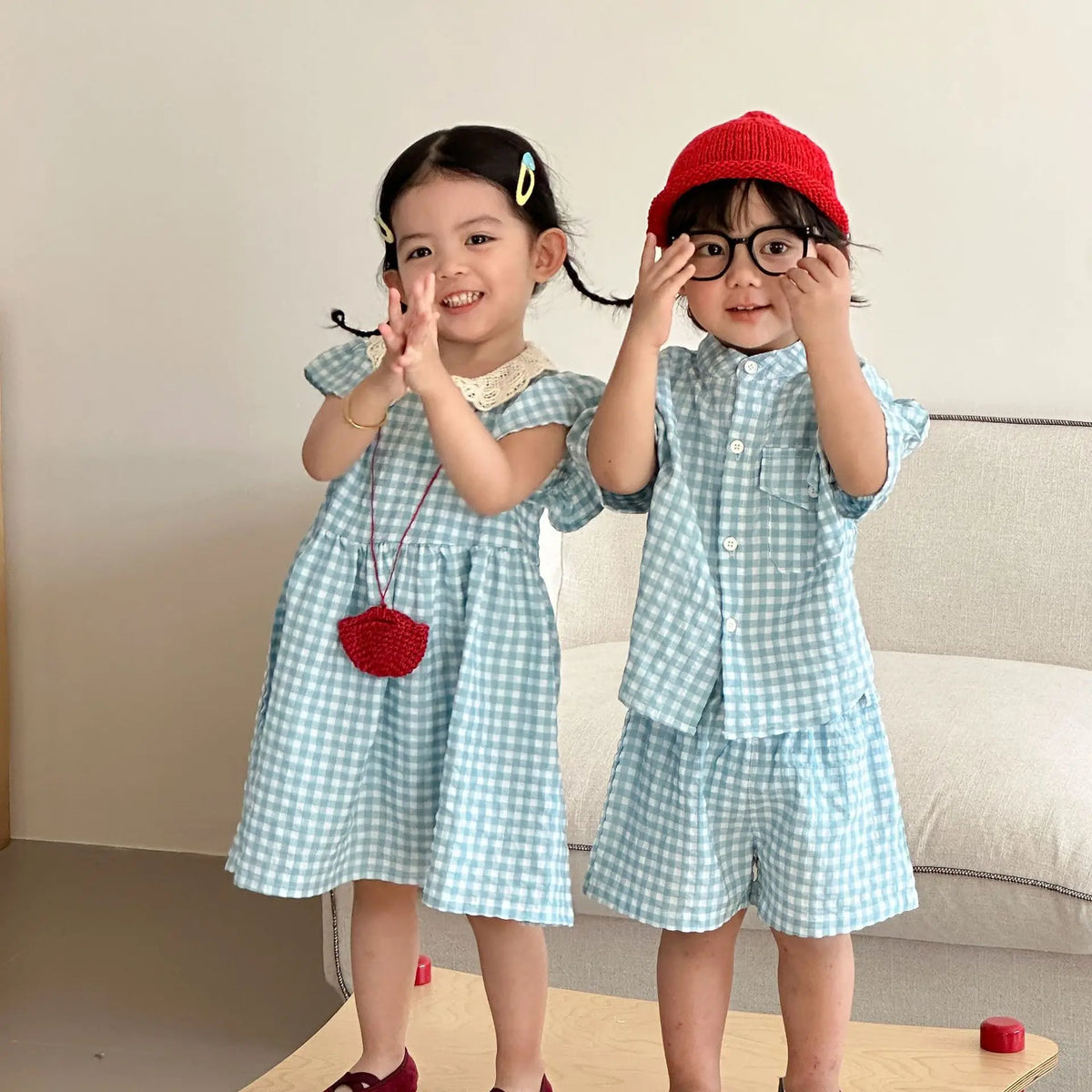 Kids Boy Girl Matching Outfits Gentleman Suit + Girls Tutu Dress