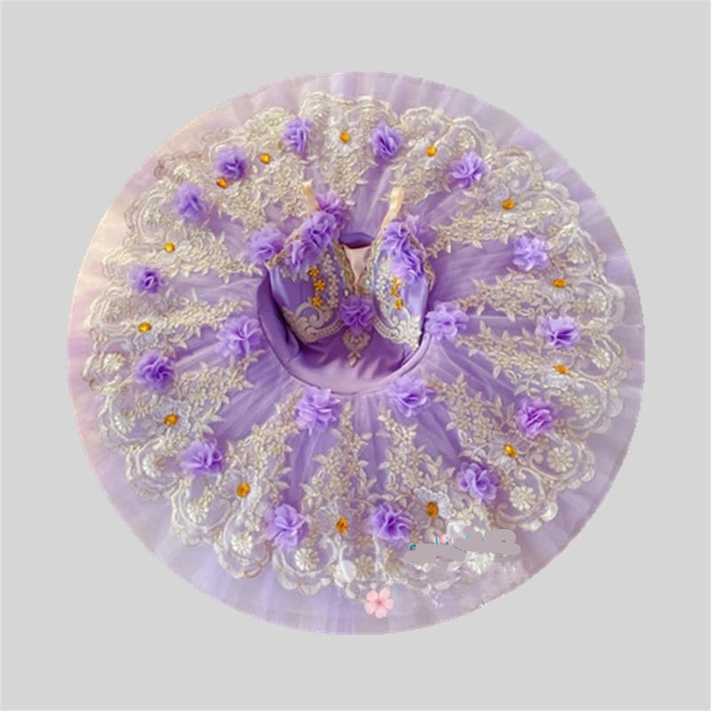 Young Girls Professional Princess Swan Lake Ballerina Costume childrensterritory
