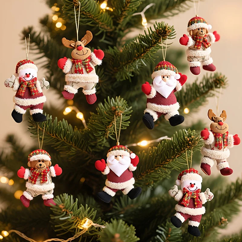 Dancing Santa Hanging Toys for Christmas Tree Decoration