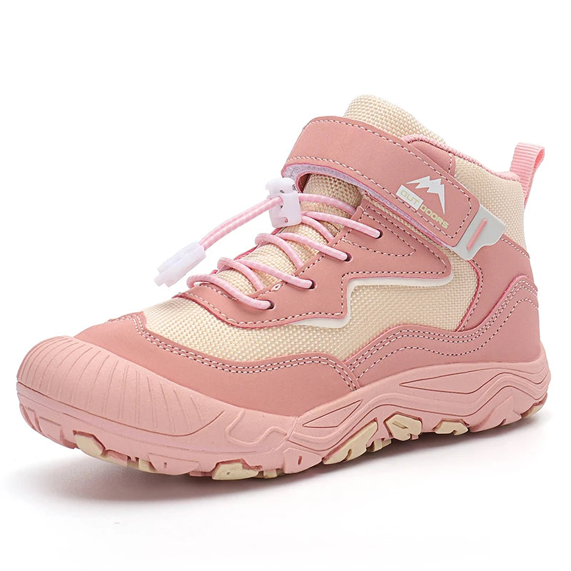 Kids New Designer Velcro High Top Climbing Shoes