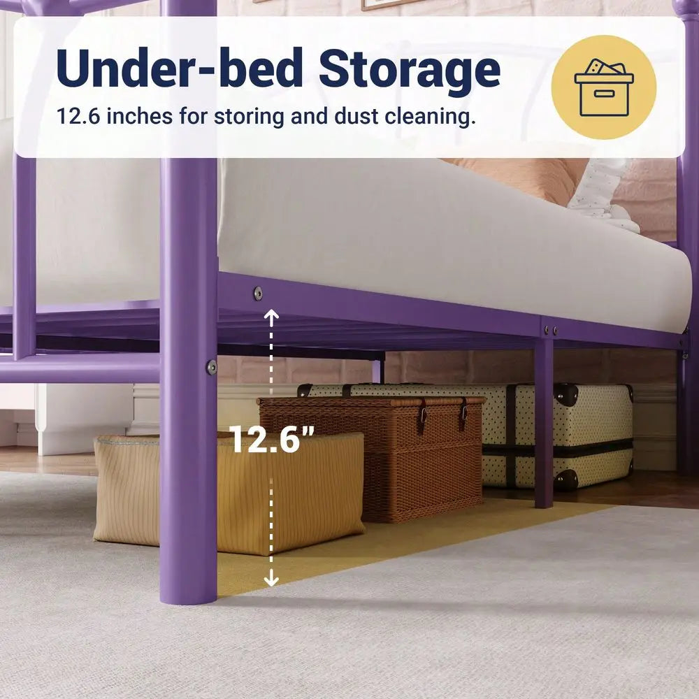 Designer Kids Solid Colour Bed Frame