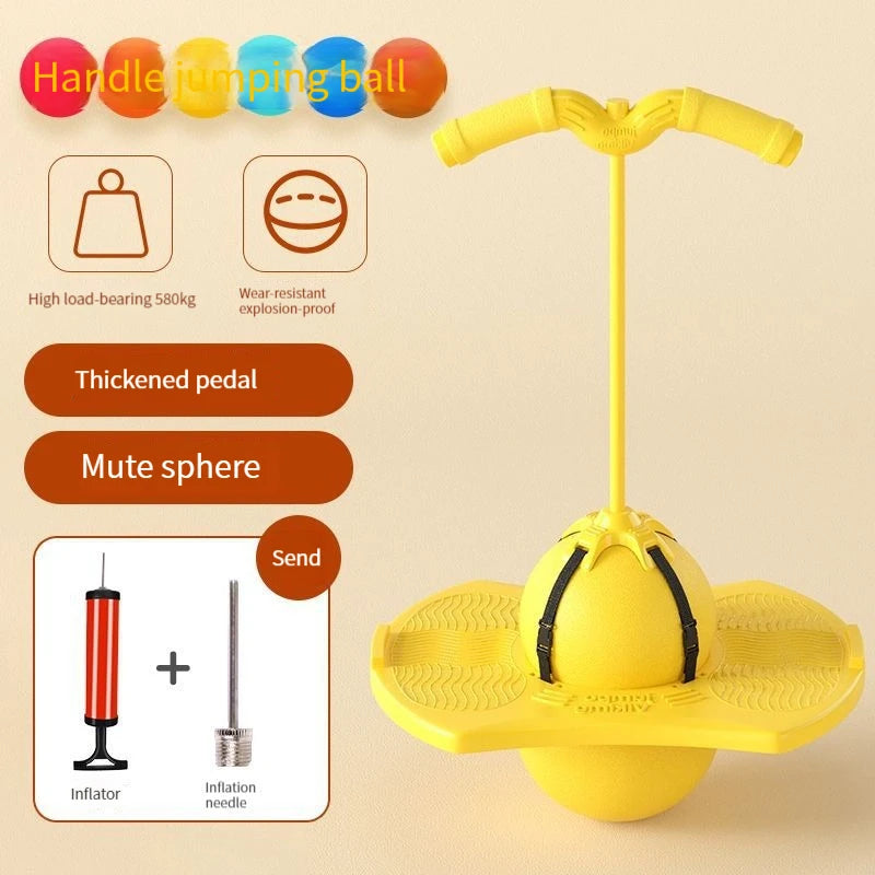 Frog Design High Jump Bouncing Ball Equipment for Kids childrensterritory