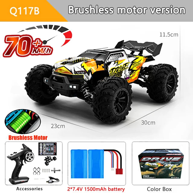 Off-Road Drift Simulation 4WD Rc Cars with LED childrensterritory