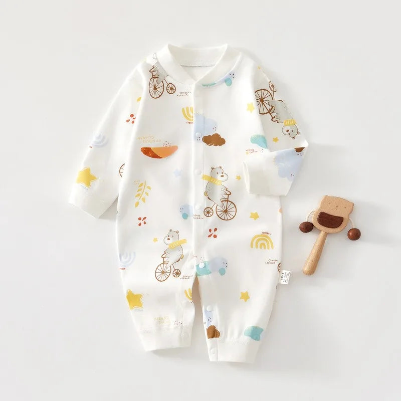 Baby Boy/Girl Warm Soft Thicken Rompers
