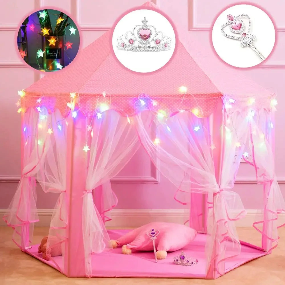 Kids Portable Princess Castles and Decorations childrensterritory